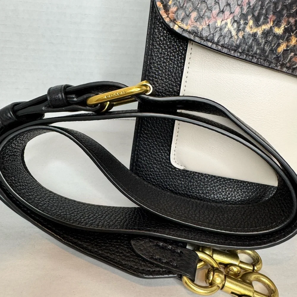 Coach Tabby Shoulder Bag In Snakeski - Picture 3 of 17